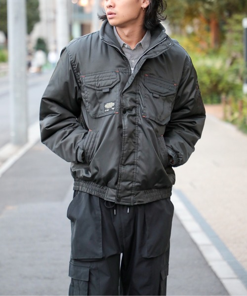 セール】【FORECAST】ヴィンテージライクミリタリージャケット