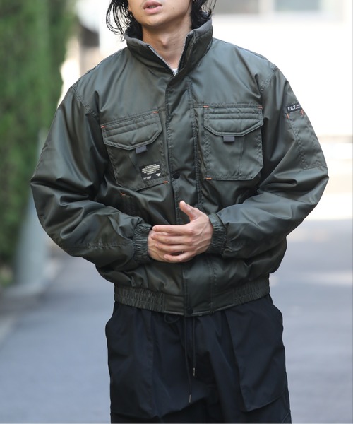 セール】【FORECAST】ヴィンテージライクミリタリージャケット