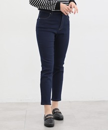 Honeys | 暖裏起毛デニムスキニーパンツ（股下６４ｃｍ）(デニムパンツ)