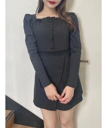 EATME | アシンメトリーシースルーワンピース(ワンピース)