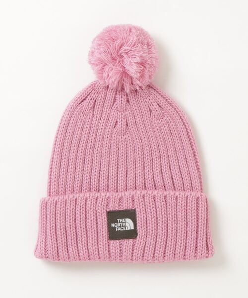 THE NORTH FACE(ザノースフェイス)の「ザ ノース フェイス THE NORTH FACE Baby Cappucho Lid_ベビー カプッチョリッド(ニットキャップ/ビーニー・キッズ・グレー/ピンク/ブルー/ダークオレンジ・フリ-)」の3枚目の写真