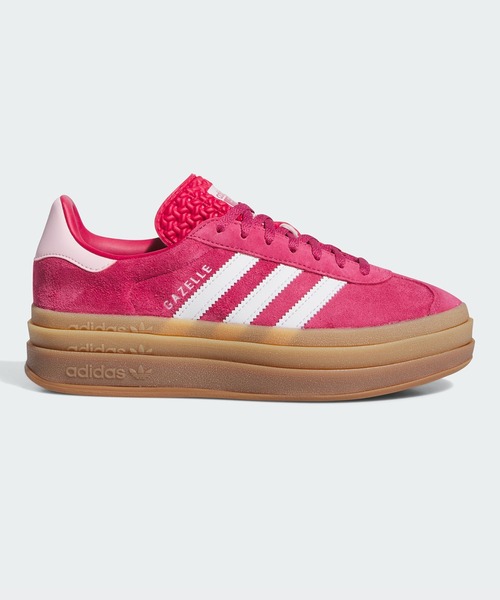 adidas(アディダス)の「ガゼル ボールド / Gazelle Bold / 厚底スニーカー / アディダスオリジナルス adidas Originals(スニーカー・レディース・グリーン/ピンク・23.5cm/22.5cm/23.0cm/24.0cm/24.5cm/25.0cm/25.5cm/26.0cm/26.5cm/27.0cm/27.5cm/28.0cm/22.0cm)」の22枚目の写真