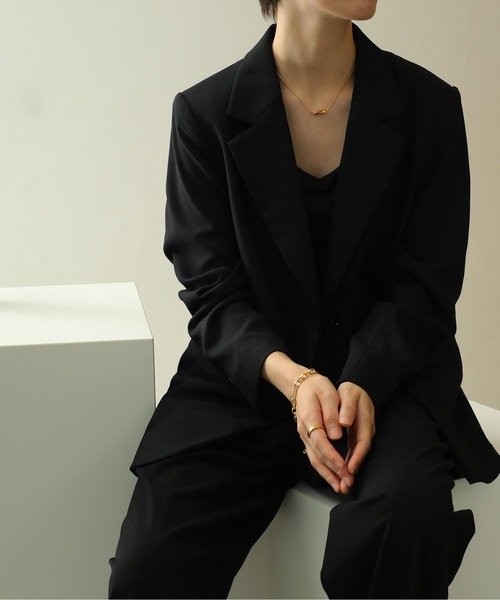 ORLEAN（オルレアン）の「金属アレルギー対応 ボリュームチェーンデザインブレスレット サージカルステンレス（ブレスレット・レディース・シルバー/ゴールド・フリー）」の8枚目の写真