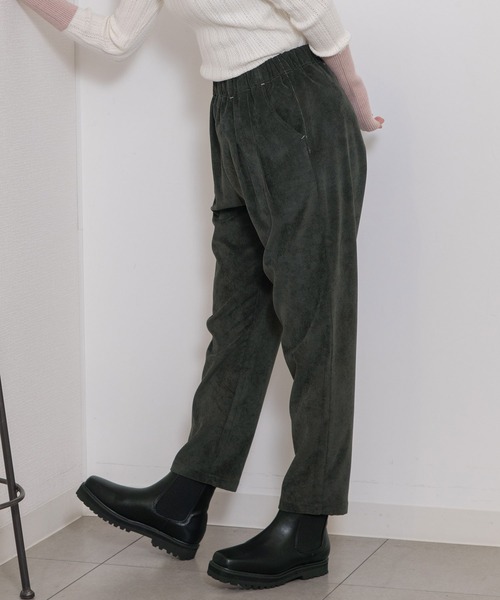 POU DOU DOU(プードゥドゥ)の「シャツコールペグトップパンツ(その他パンツ・レディース・ベージュ/ダークグレー/グレー/アイボリー・3)」の6枚目の写真
