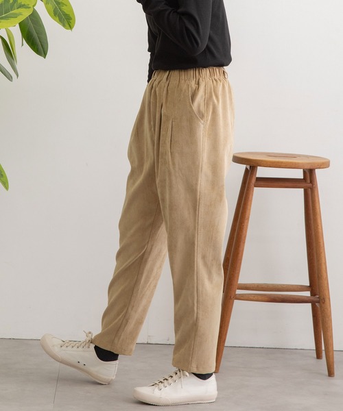 POU DOU DOU(プードゥドゥ)の「シャツコールペグトップパンツ(その他パンツ・レディース・ベージュ/ダークグレー/グレー/アイボリー・3)」の13枚目の写真