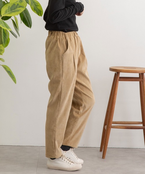 POU DOU DOU(プードゥドゥ)の「シャツコールペグトップパンツ(その他パンツ・レディース・ベージュ/ダークグレー/グレー/アイボリー・3)」の15枚目の写真