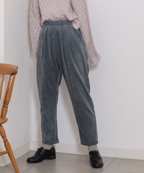 POU DOU DOU(プードゥドゥ)の「シャツコールペグトップパンツ(その他パンツ・レディース・ベージュ/ダークグレー/グレー/アイボリー・3)」の20枚目の写真
