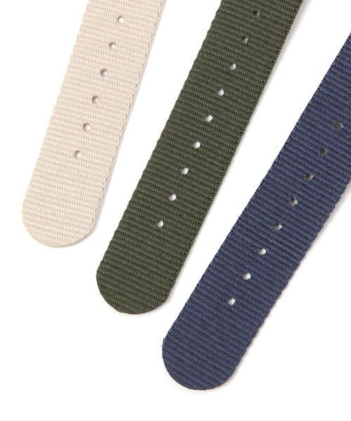 niko and...(ニコアンド)の「ミリタリー風ウォッチ(アナログ腕時計・レディース・ネイビー/ブラック/カーキ/アイボリー/ピンク/ライトブルー/オレンジ/グリーン・0)」の17枚目の写真