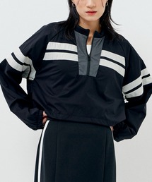 CITY TOKYO（シティトウキョウ）の「ハーフジップショートピステ（Tシャツ/カットソー）」