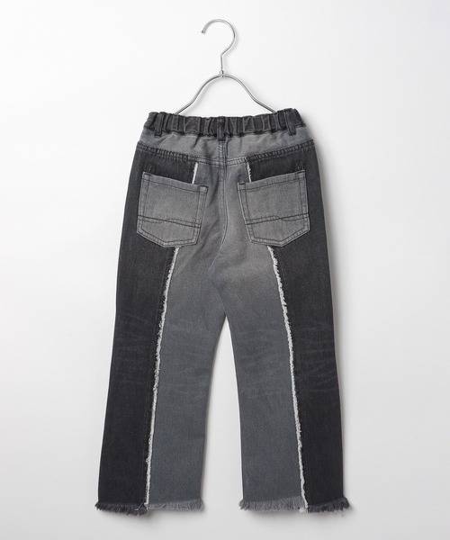 BAYFLOW（ベイフロー）の「セパレートデニム（KIDS）（デニムパンツ・キッズ・インディゴブルー/ブラック・110cm/120cm/130cm/140cm/150cm）」の6枚目の写真