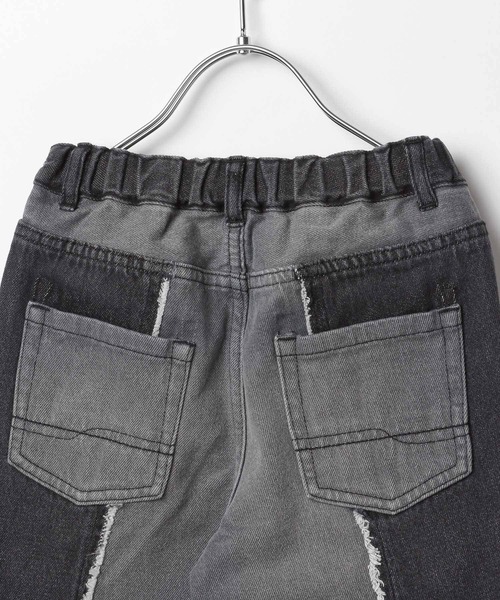 BAYFLOW（ベイフロー）の「セパレートデニム（KIDS）（デニムパンツ・キッズ・インディゴブルー/ブラック・110cm/120cm/130cm/140cm/150cm）」の5枚目の写真