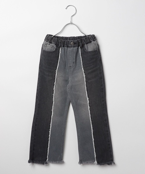 BAYFLOW（ベイフロー）の「セパレートデニム（KIDS）（デニムパンツ・キッズ・インディゴブルー/ブラック・110cm/120cm/130cm/140cm/150cm）」の16枚目の写真