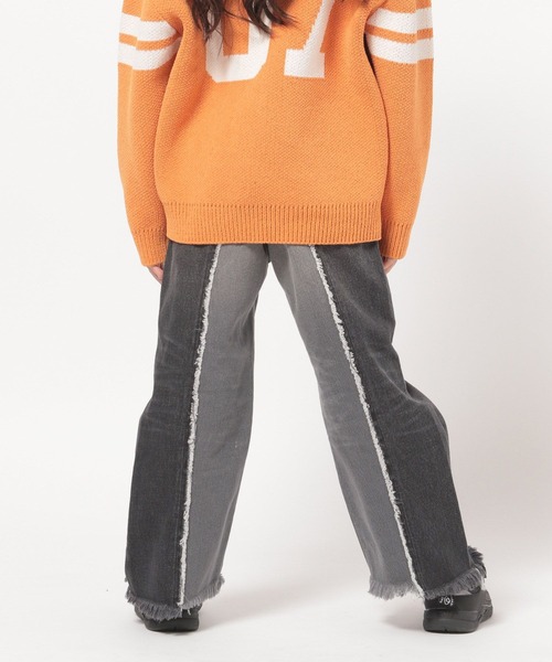 BAYFLOW（ベイフロー）の「セパレートデニム（KIDS）（デニムパンツ・キッズ・インディゴブルー/ブラック・110cm/120cm/130cm/140cm/150cm）」の13枚目の写真