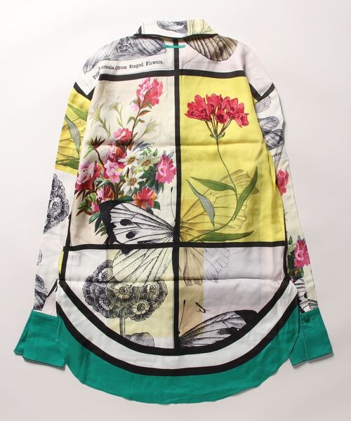 Ted Baker（テッドベーカー）の「DAHRAA  ボタニカル パッチワーク シャツ（シャツ/ブラウス・レディース・ホワイト・1/2/3/0）」の8枚目の写真