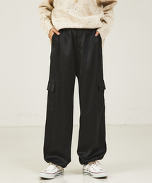 abahouse mavie | サテンカーゴパンツ(カーゴパンツ)