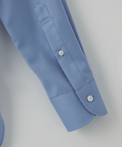UNITED ARROWS(ユナイテッドアローズ)の「イージーケア AG ツイル セミワイドカラーシャツ -抗菌防臭-(シャツ/ブラウス・メンズ・ライトブルー・37cm/40cm/39cm/42cm/38cm/41cm)」の15枚目の写真