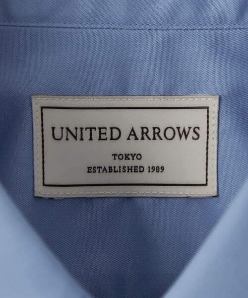 UNITED ARROWS(ユナイテッドアローズ)の「イージーケア AG ツイル セミワイドカラーシャツ -抗菌防臭-(シャツ/ブラウス・メンズ・ライトブルー・37cm/40cm/39cm/42cm/38cm/41cm)」の7枚目の写真