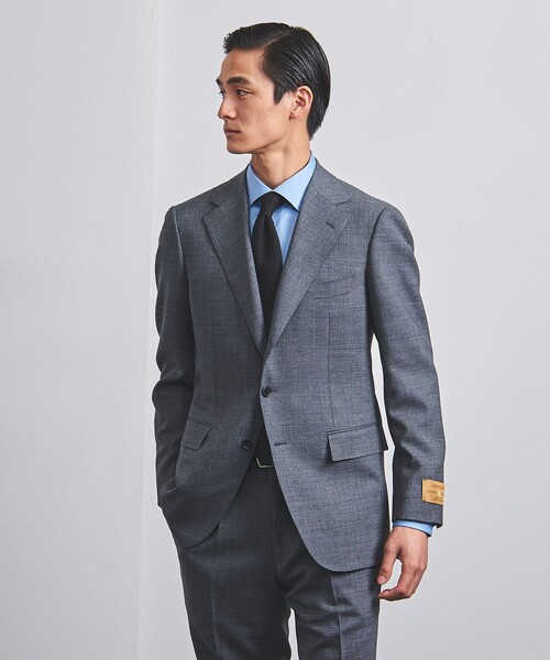 UNITED ARROWS(ユナイテッドアローズ)の「イージーケア AG ツイル セミワイドカラーシャツ -抗菌防臭-(シャツ/ブラウス・メンズ・ライトブルー・37cm/40cm/39cm/42cm/38cm/41cm)」の2枚目の写真