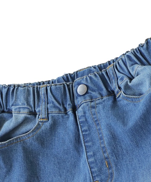 antiqua(アンティカ)の「テーパードデニムパンツ(デニムパンツ・キッズ・ライトブルー/インディゴブルー・120/130/140/150/160)」の7枚目の写真