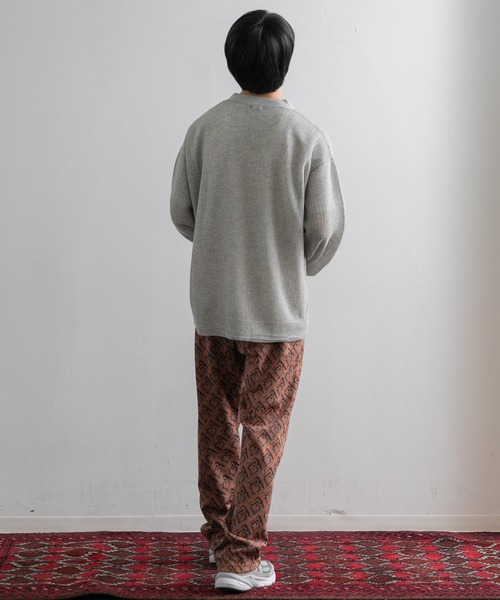 AMERICAN RAG CIE（アメリカンラグシー）の「透かしニットカーディガン（カーディガン/ボレロ・メンズ・ブラック/グレー/レッド・M/L）」の22枚目の写真