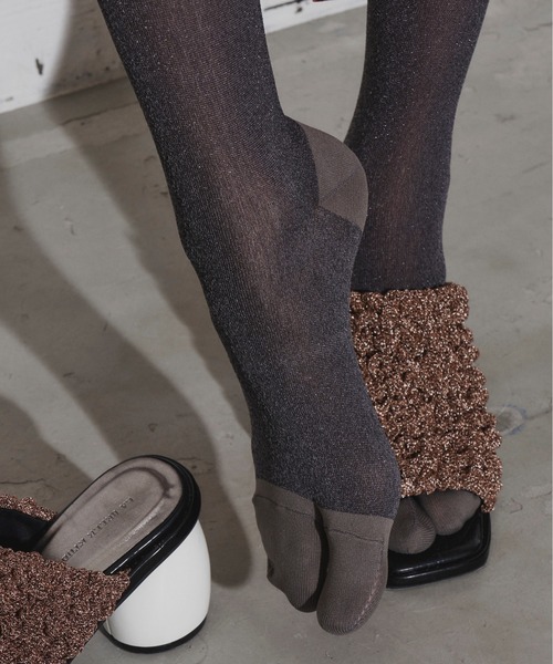 シャイニーたびハイソックス（ソックス/靴下）｜LA BELLE ETUDE