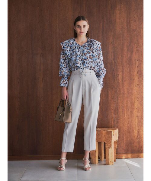 YECCA VECCA（イェッカヴェッカ）の「ナローストラップサンダル（サンダル・レディース・アイボリー/ブラック・S/M/L）」の19枚目の写真