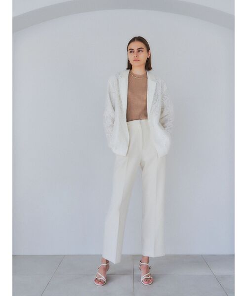 YECCA VECCA（イェッカヴェッカ）の「ナローストラップサンダル（サンダル・レディース・アイボリー/ブラック・S/M/L）」の20枚目の写真