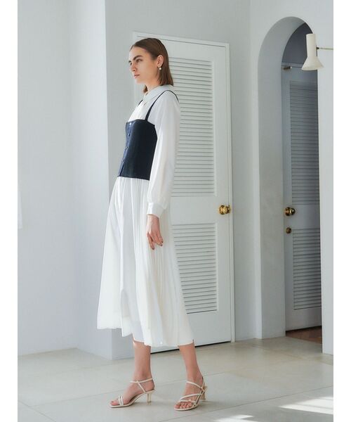 YECCA VECCA（イェッカヴェッカ）の「ナローストラップサンダル（サンダル・レディース・アイボリー/ブラック・S/M/L）」の21枚目の写真