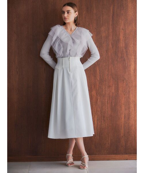 YECCA VECCA（イェッカヴェッカ）の「ナローストラップサンダル（サンダル・レディース・アイボリー/ブラック・S/M/L）」の22枚目の写真