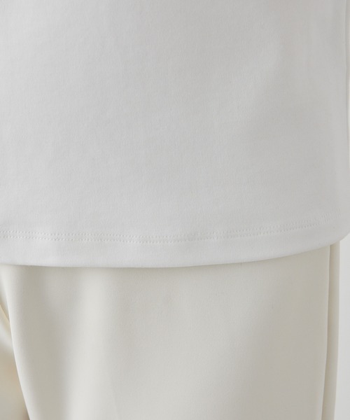 THE PAUSE(ザ ポーズ)の「【THE PAUSE】ボトルネックプルオーバー(Tシャツ/カットソー・レディース・オフホワイト/ブラック・FREE)」の20枚目の写真