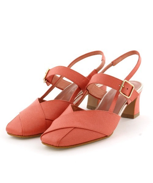 HIMIKO（ヒミコ）の「【Made in Japan】【撥水】スクエアトゥバックストラップパンプス/641207（パンプス・レディース・ブラック/ピンク/ベージュ・22.0cm/22.5cm/23.0cm/23.5cm/24.0cm/24.5cm/25.0cm）」の18枚目の写真