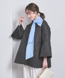 UNITED ARROWS | エンブロイダリー キルト Aラインコート(その他アウター)
