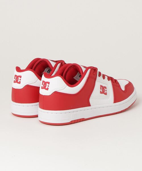 DC SHOES（ディーシーシューズ）の「ディーシーシューズ  マンテカ4_MANTECA 4 SN（スニーカー・メンズ・ホワイト×レッド・25.5cm/26.0cm/26.5cm/27.0cm/27.5cm/28.0cm/25.0cm）」の3枚目の写真