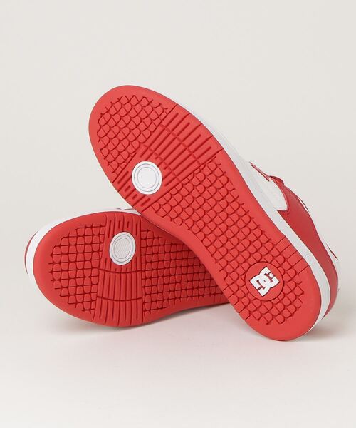 DC SHOES（ディーシーシューズ）の「ディーシーシューズ  マンテカ4_MANTECA 4 SN（スニーカー・メンズ・ホワイト×レッド・25.5cm/26.0cm/26.5cm/27.0cm/27.5cm/28.0cm/25.0cm）」の2枚目の写真