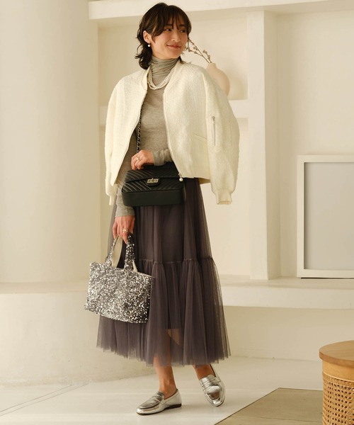 ZAKKA-BOX（ザッカボックス）の「きらきらトートバッグ（トートバッグ・レディース・ブラック/シルバー/シルバー系その他・FREE）」の10枚目の写真