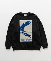 EDIFICE | 【YVES KLEIN / イヴ クライン】別注 グラフィック プリント スウェット(スウェット)