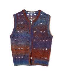 PERVERZE（パーバーズ）の「Brushed Long Knit Vest（ベスト）」 - WEAR