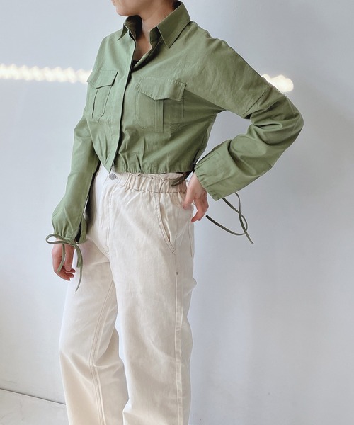 AS KNOW AS plus（アズノゥアズプラス）の「◎リボンとダブルポケット