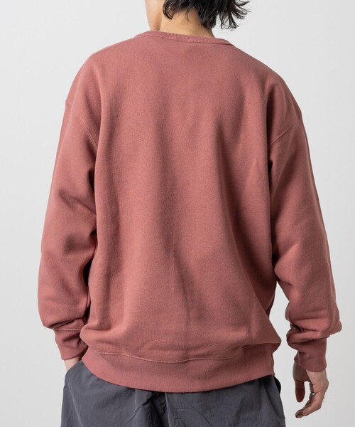 FREAK'S STORE（フリークスストア）の「FREAK’S STORE/フリークスストア 15oz HEAVY WEIGHT CREW NECK SWT/15オンス ヘビーウェイト クルーネックスウェット/24SS/リラックスフィット/USAコットン（スウェット・メンズ・ライトグレー/ベージュ/ピンク/チャコールグレー・LARGE/SMALL/MEDIUM）」の9枚目の写真