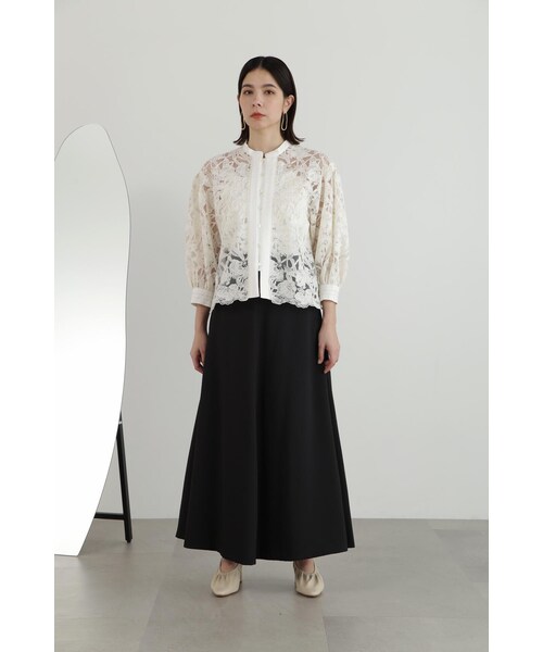 JILL STUART(ジルスチュアート)の「◆コードエンブロイダリーブラウス(シャツ/ブラウス・レディース・ネイビー/ホワイト・SMALL/MEDIUM)」の13枚目の写真
