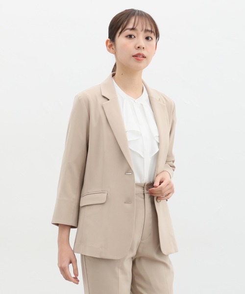 TAILORED BASIC Vol.2レディース　テーラード AS KNOW ジャケット テーラードジャケット ○ダブルボタン