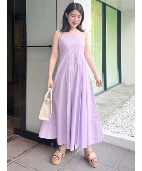 MERCURYDUO（マーキュリーデュオ）の「バルーンブラウスセットキャミワンピース（ワンピース・レディース・ラベンダー/ブラック/その他1・SMALL/MEDIUM）」の8枚目の写真