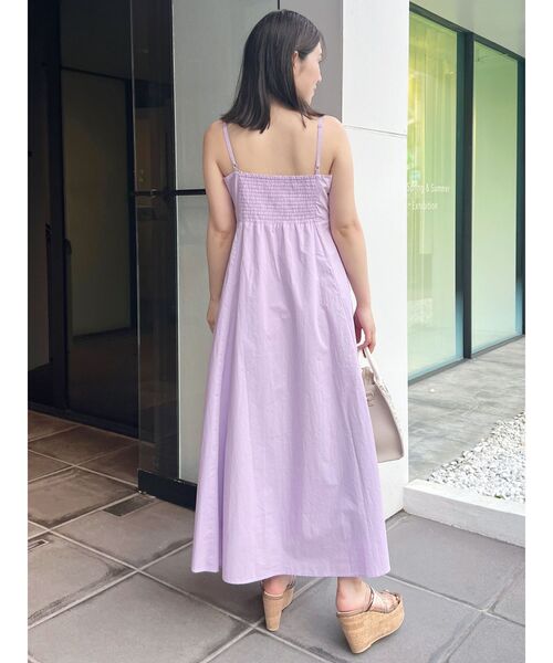 MERCURYDUO（マーキュリーデュオ）の「バルーンブラウスセットキャミワンピース（ワンピース・レディース・ラベンダー/ブラック/その他1・SMALL/MEDIUM）」の9枚目の写真