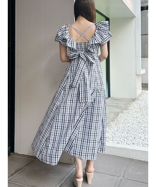 MERCURYDUO（マーキュリーデュオ）の「バルーンブラウスセットキャミワンピース（ワンピース・レディース・ラベンダー/ブラック/その他1・SMALL/MEDIUM）」の11枚目の写真