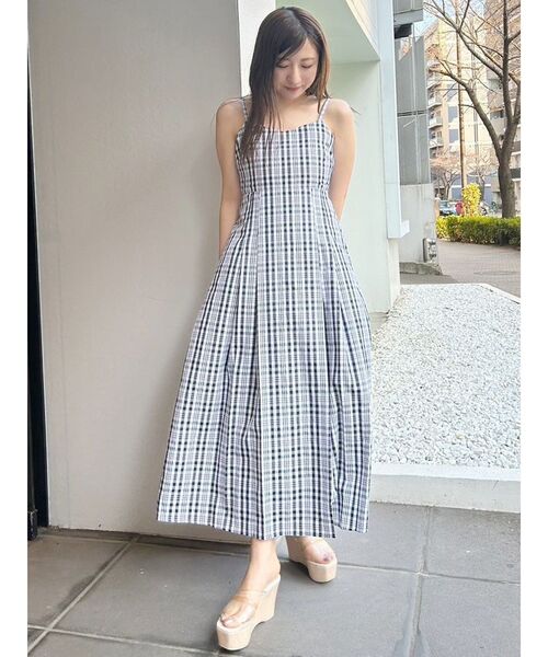 MERCURYDUO（マーキュリーデュオ）の「バルーンブラウスセットキャミワンピース（ワンピース・レディース・ラベンダー/ブラック/その他1・SMALL/MEDIUM）」の13枚目の写真