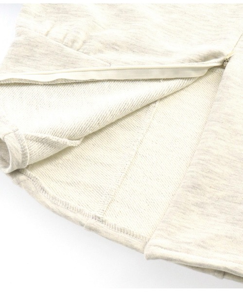 Settimissimo（セッティミッシモ）の「裏毛 2WAY コルセット風 プルオーバー 長袖（スウェット・レディース・ブラック/グレー・FREE）」の20枚目の写真