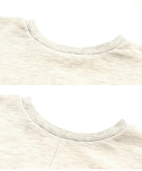 Settimissimo（セッティミッシモ）の「裏毛 2WAY コルセット風 プルオーバー 長袖（スウェット・レディース・ブラック/グレー・FREE）」の19枚目の写真