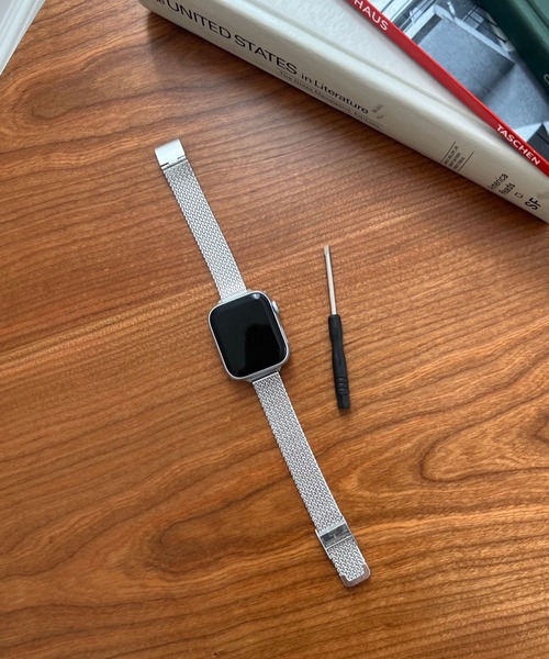 Me%(ミィパーセント)の「AppleWatchステンレスバンド 111888(デジタル腕時計・レディース・シルバー系その他/シルバー/シルバー系その他2・FREE)」の9枚目の写真