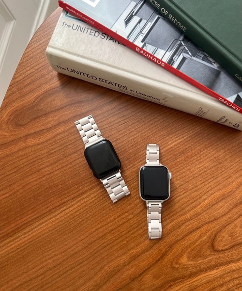 Me%(ミィパーセント)の「AppleWatchステンレスバンド 111888(デジタル腕時計・レディース・シルバー系その他/シルバー/シルバー系その他2・FREE)」の5枚目の写真