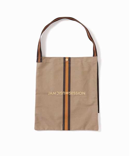 Noble（ノーブル）の「《WEB限定追加》【N.Jam】オリジナルキャンバススモールバッグ 7(無地)（トートバッグ・レディース・アイボリー/カーキ・FREE）」の10枚目の写真